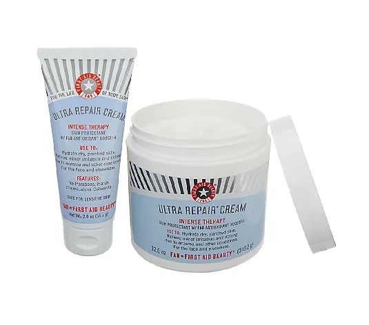 First Aid Beauty  Deluxe Ultra Repair Cream w/Bonus Auto-Delivery | QVC