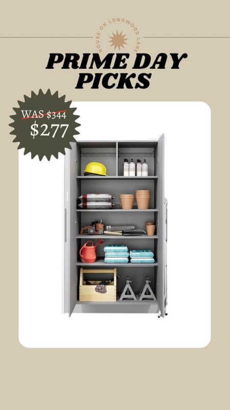 19% OFF LARGE GARAGE STORAGE CABINET
Large storage cabinets for the garage or outdoors! Great reviews, comes in a few different colors and sizes!

#LTKFind #LTKxPrimeDay #LTKsalealert