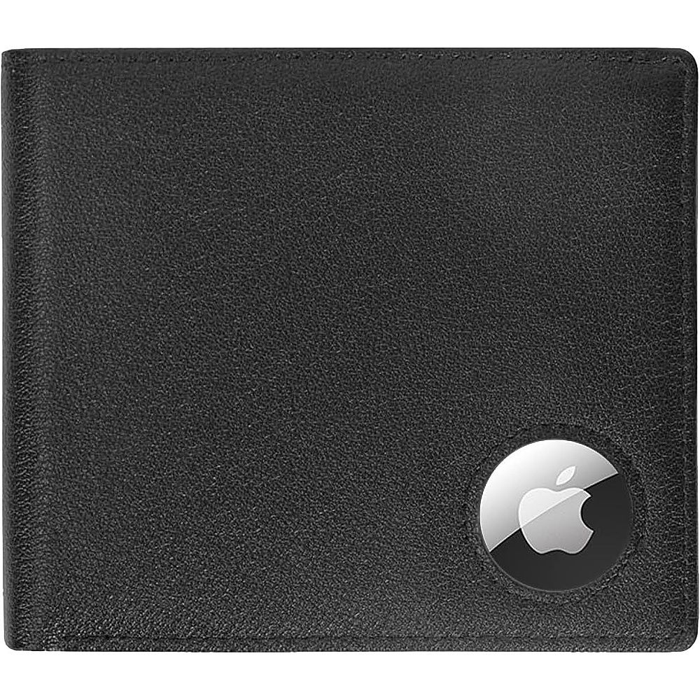 SaharaCase Genuine Leather Wallet Case for Apple AirTag Black AT00037 - Best Buy | Best Buy U.S.