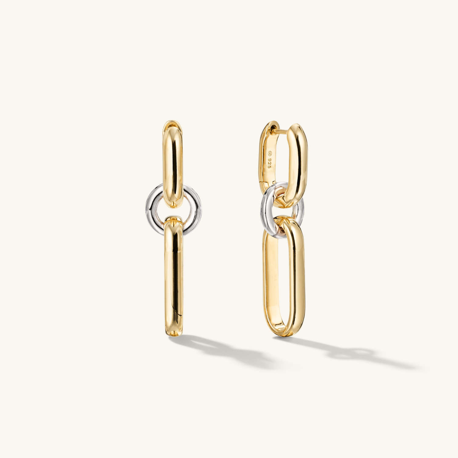 Mixed Convertible Link Earrings | Mejuri (Global)
