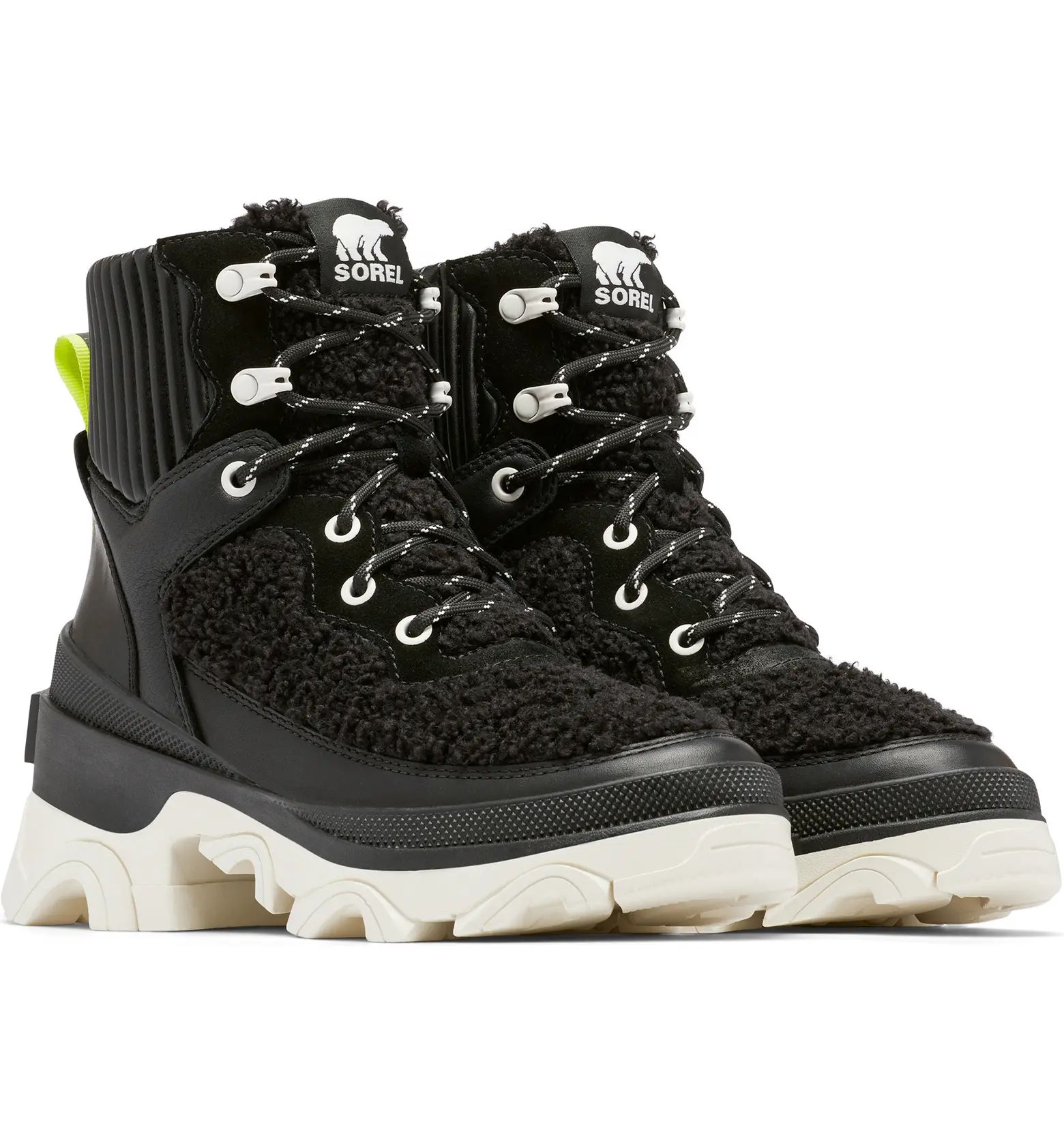 SOREL Brex™ Faux Shearling Lace-Up Boot | Nordstrom | Nordstrom