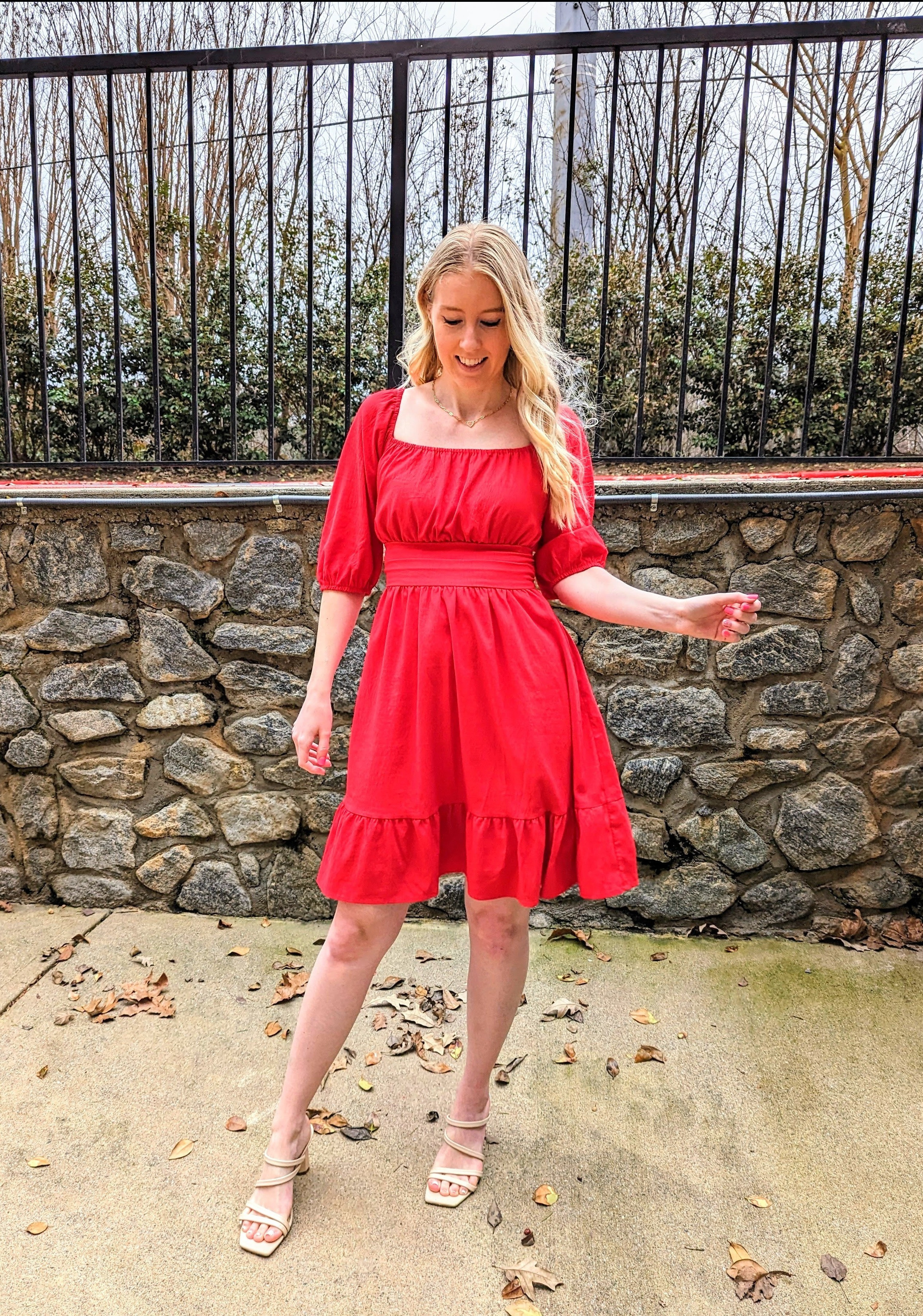 Pretty red tie back dress for Memorial Day or 4th of July ❤️

#LTKSeasonal #LTKfindsunder50 #LTKstyletip