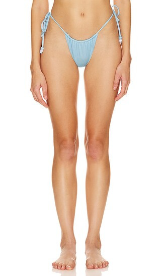 Marley Side Tie Bottom in Topaz | Revolve Clothing (Global)