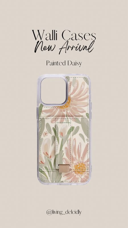 New Walli case — Painted Daisy✨All proceeds for this case will be donated to support families in need through the Walli foundation.

Code AMARIS10 for 10% off!

iPhone Case | Wallet Case

#LTKFindsUnder50 #LTKTravel