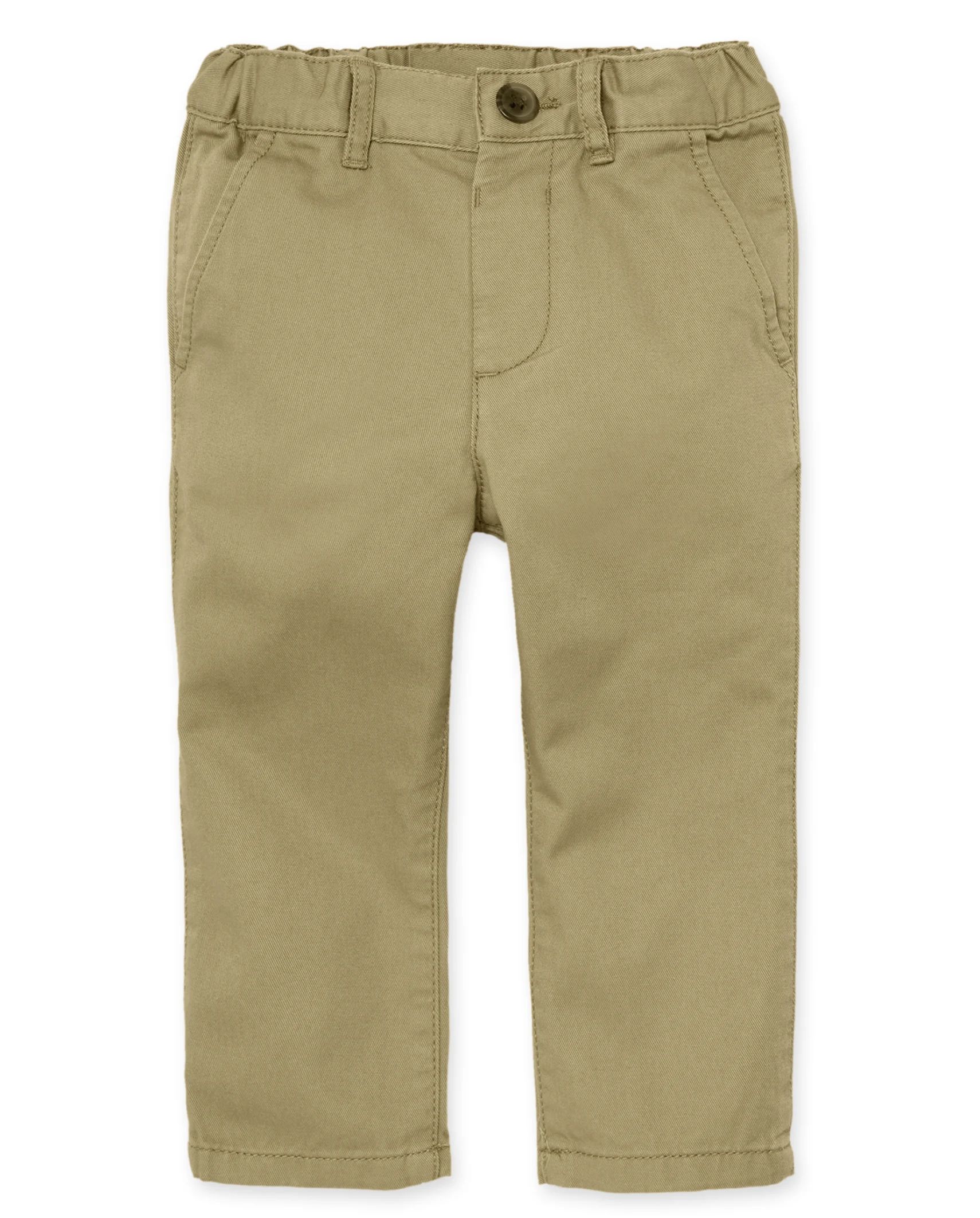 Baby And Toddler Boys Stretch Skinny Chino Pants - flax | The Children's Place