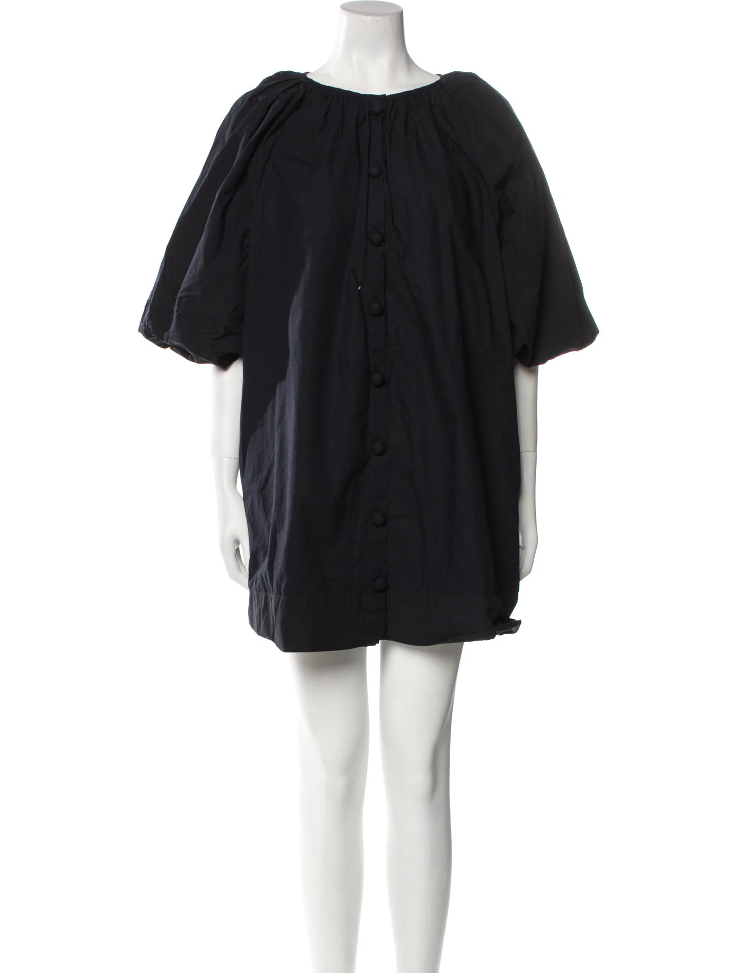 Bateau Neckline Mini Dress | The RealReal