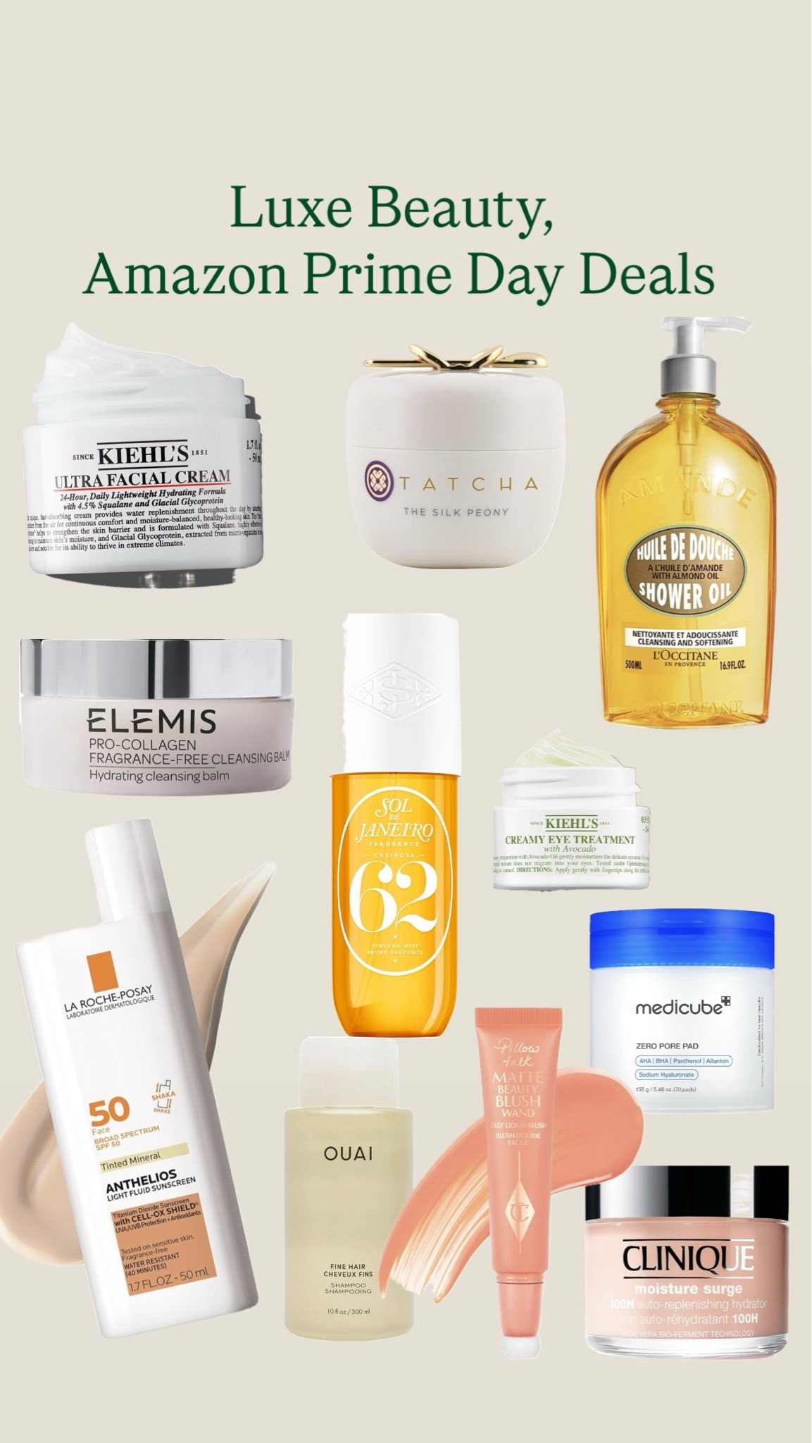 It’s Prime Day and I went through every beauty deal so you don’t have to, here’s what’s actually worth it.

Charlotte Tilbury is on Amazon for the first time EVER (the Pillow Talk Blush Wand is 30% off, use code TILBURY10 for an extra 10%). ELEMIS at 45% off is the steal of the day. Laura Mercier setting powder, Tatcha, Kiehl’s, OUAI, Sol de Janeiro, L’Occitane, Clinique, La Roche-Posay, and Medicube. Deals end tonight!

#PrimeDay #AmazonBeauty #BeautyDeals

#LTKselfcare #LTKBeauty #LTKSaleAlert
