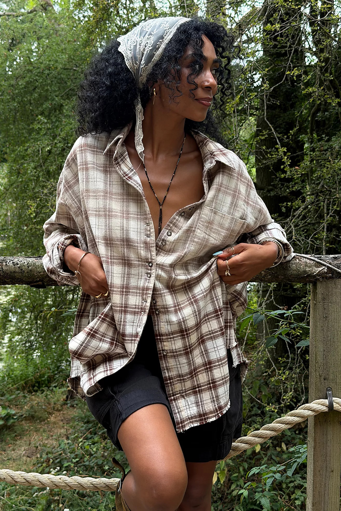 We The Free Lexi Plaid Button Down | Free People (Global - UK&FR Excluded)