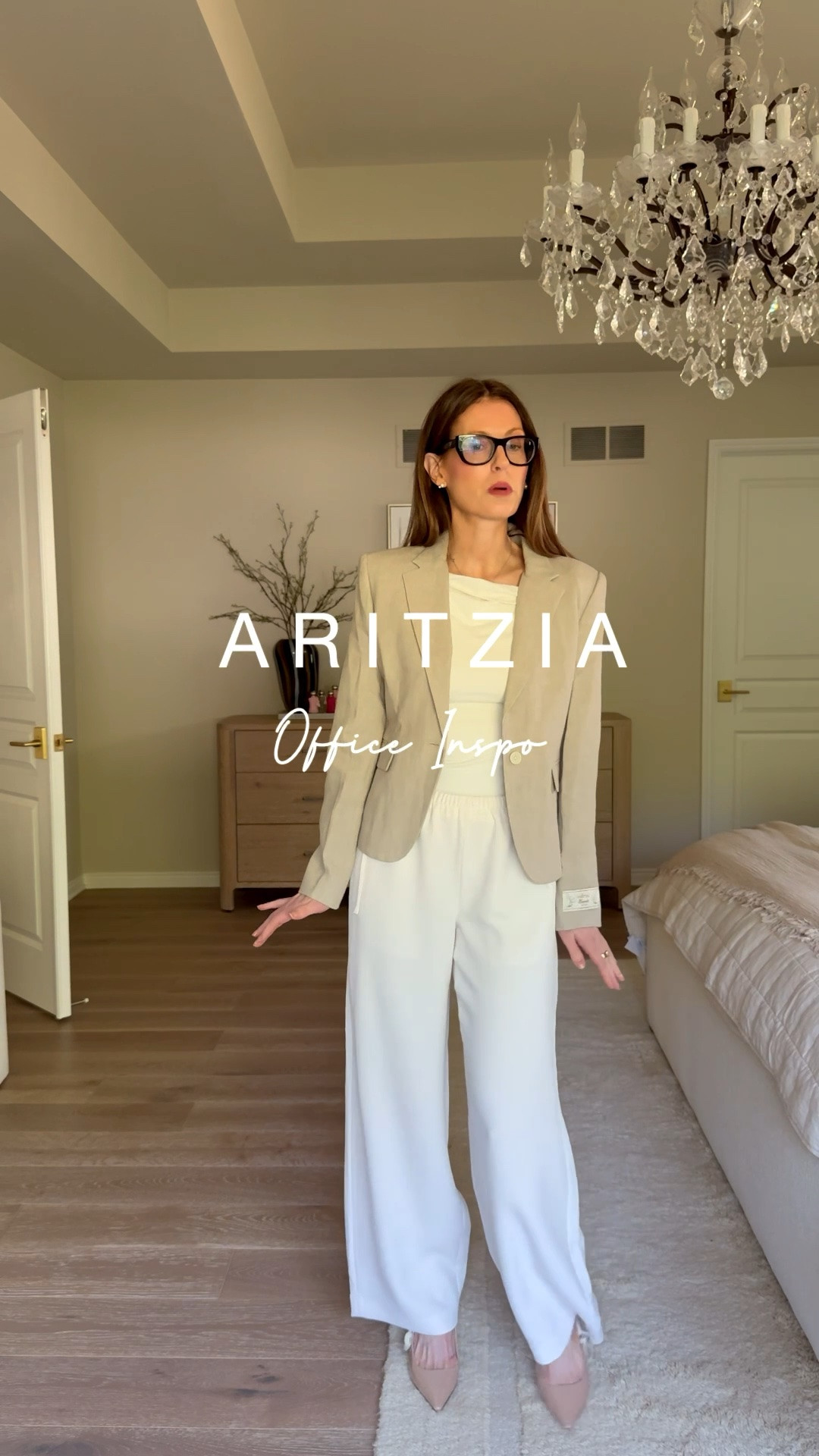 Office inspo that is equal parts comfortable and chic. I’m wearing a small in the pants and top and a 4 in the blazer. 🤍@Aritzia

#LTKgrwm #LTKootd #LTKWorkwear