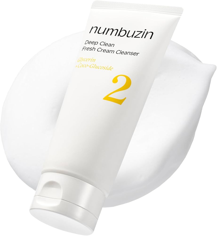 numbuzin No.2 Cleansing Foam | Deep Clean Fresh Cream Cleanser | Foam Cleanser, Gentle Exfoliatio... | Amazon (US)