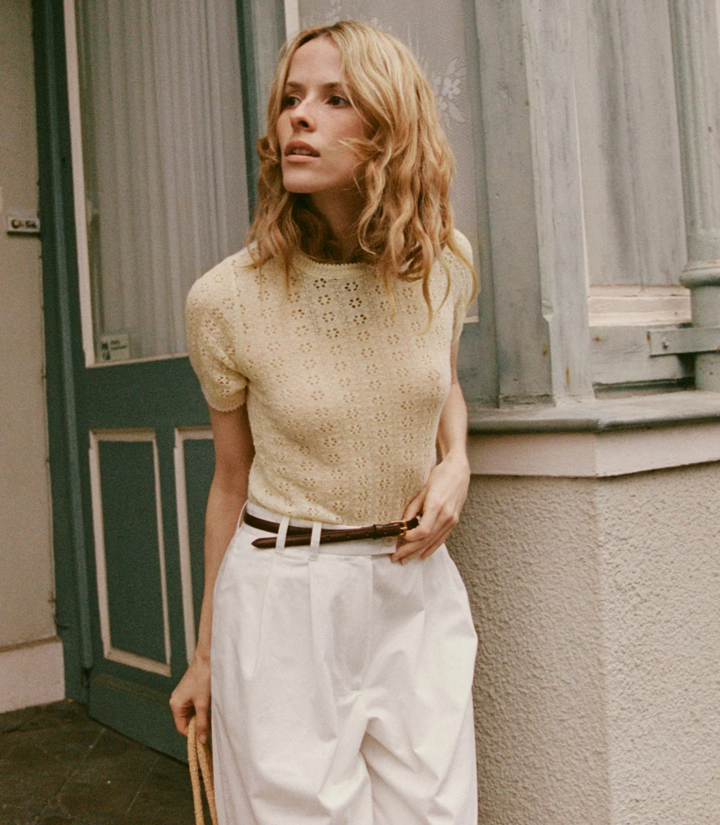 Monica Sweater - Vanilla | DÔEN | DOEN