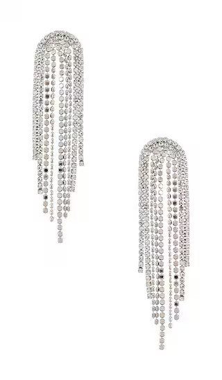 Casino Earrings in Silver | Revolve Clothing (Global)