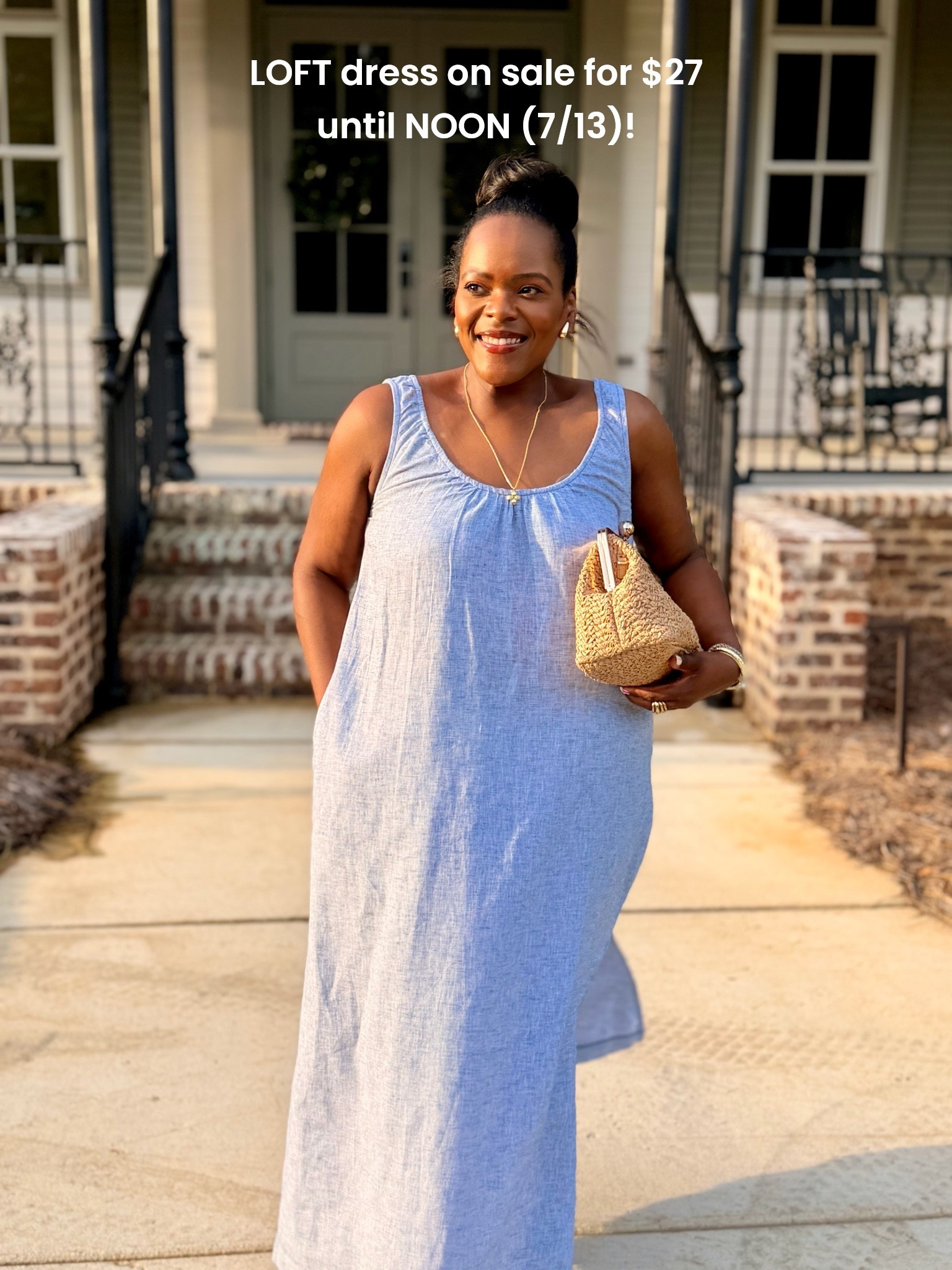 My LOFT dress that I absolutely LOVE is on sale for $27!!!! 😱😱😱 but only until noon - 7/13!! I’m in the size S.

#LTKSaleAlert #LTKMidsize #LTKTravel