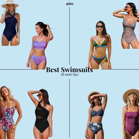 Amazing swimsuits under $40! One piece & two piece or bikinis

#LTKStyleTip #LTKSeasonal #LTKSwim