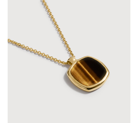 Delphi Gemstone Chain Necklace | Monica Vinader (US)