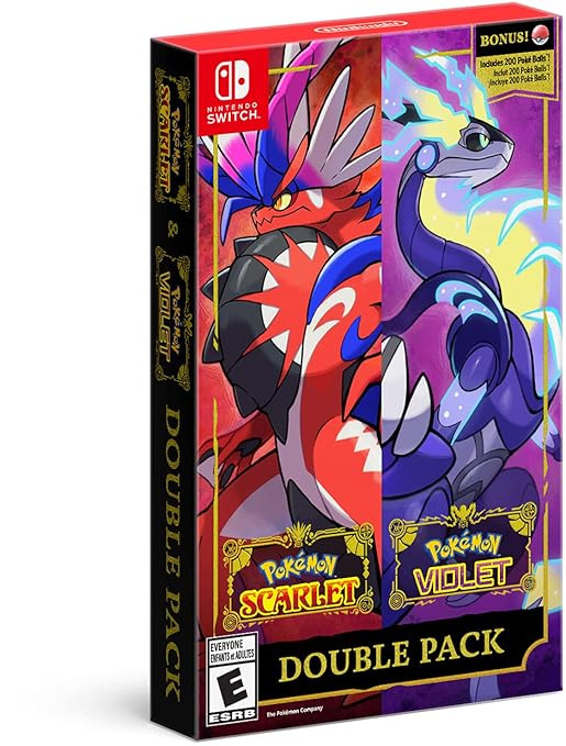 Pokémon Scarlet & Pokémon Violet Double Pack - Nintendo Switch | Amazon (US)