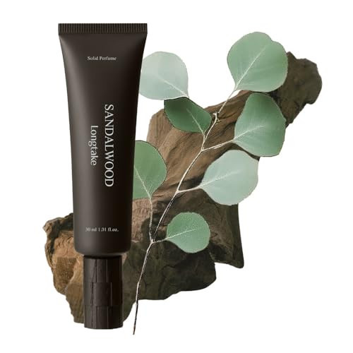 LONGTAKE Solid Perfume - Sandalwood ScentㅣLong Lasting Travel Size Gel Fragrance, Alcohol-Free, Vegan & Sustainable, Cashmere-like Finish, Cologneㅣ1.01 fl.oz. | Amazon (US)