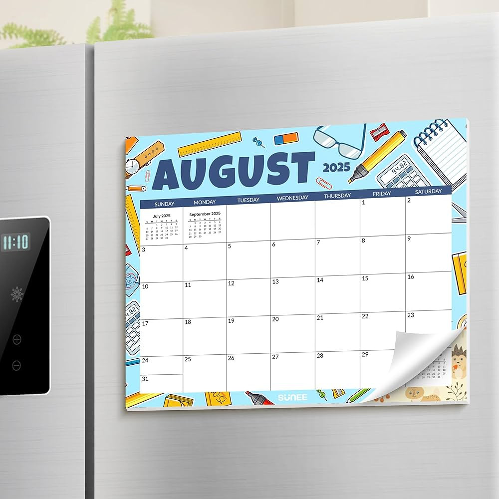 SUNEE Magnetic Calendar for Refrigerator 2 Years from Now to December 2026, Fridge Calendar with ... | Amazon (US)