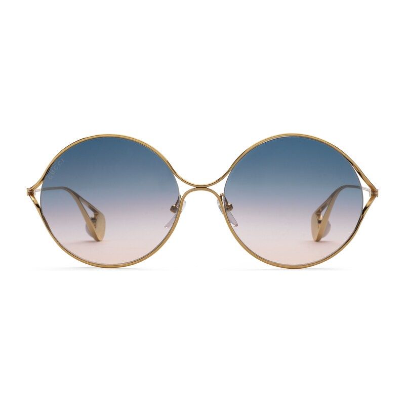 Round-frame metal sunglasses | Gucci (US)