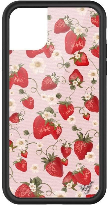 Wildflower Limited Edition Cases Compatible with iPhone 14 Pro - Strawberry Fields | Amazon (US)