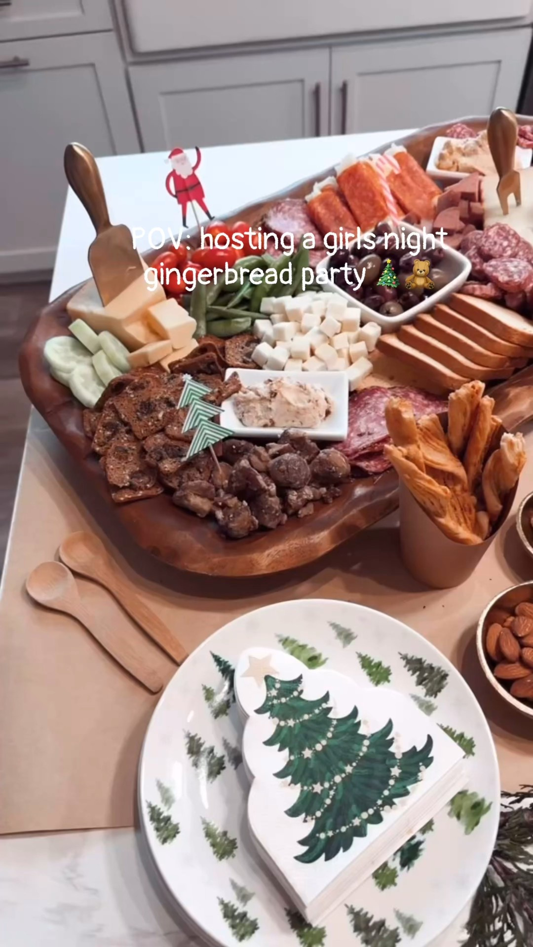 Gingerbread party night 


#LTKSeasonal #LTKHoliday #LTKParties
