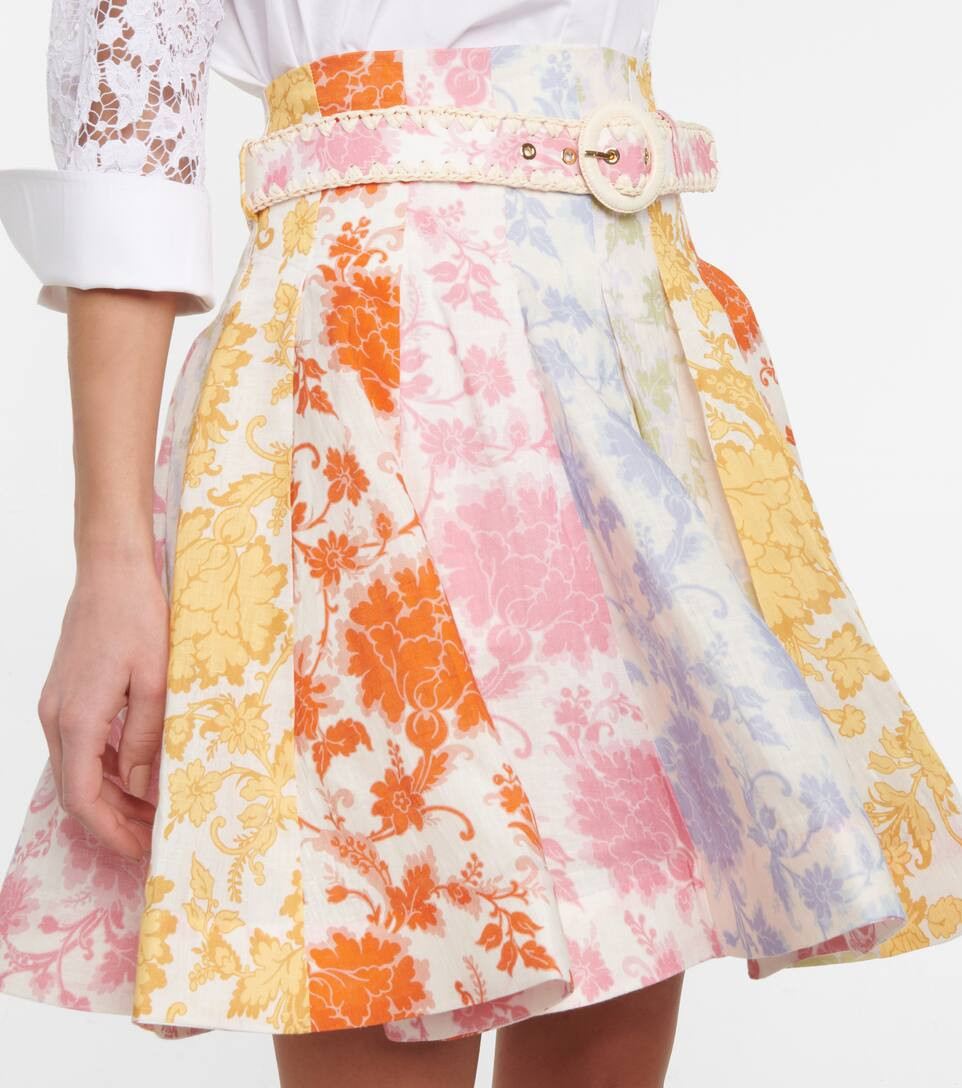 Postcard high-rise linen miniskirt | Mytheresa (US/CA)