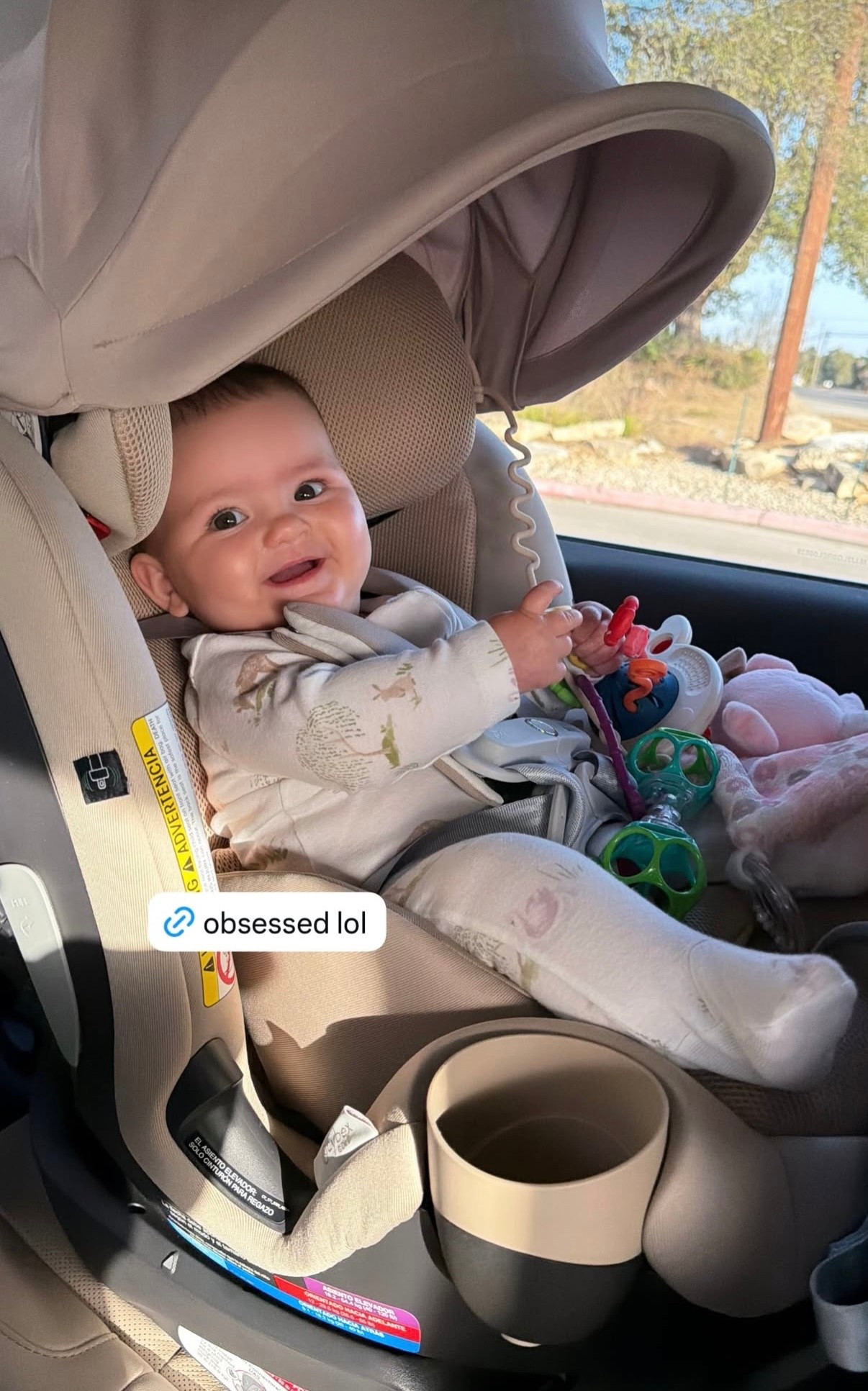 KJ approves of her car seat 

#carseat #babyfinds #baby #motherhood 

#LTKTravel #LTKmomlife #LTKBaby