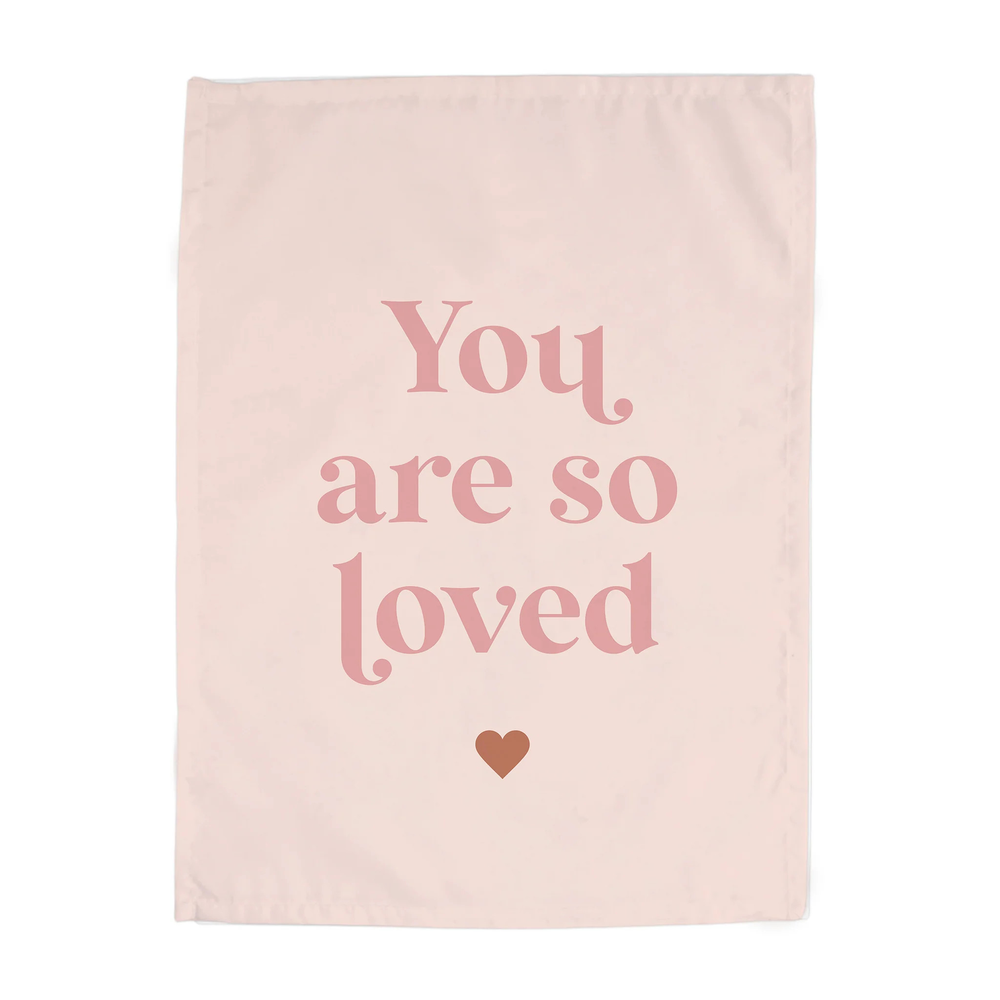 {Pink} You Are So Loved Banner | Hunny Prints