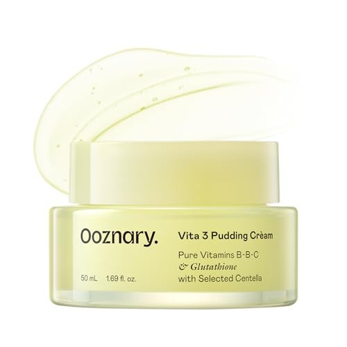 OOZNARY Vita 3 Pudding Cream with Vitamin BBC and for Radiant Glow & Extra Hydration | Korean Skin care | 1.69 fl.oz 50ml | Amazon (US)