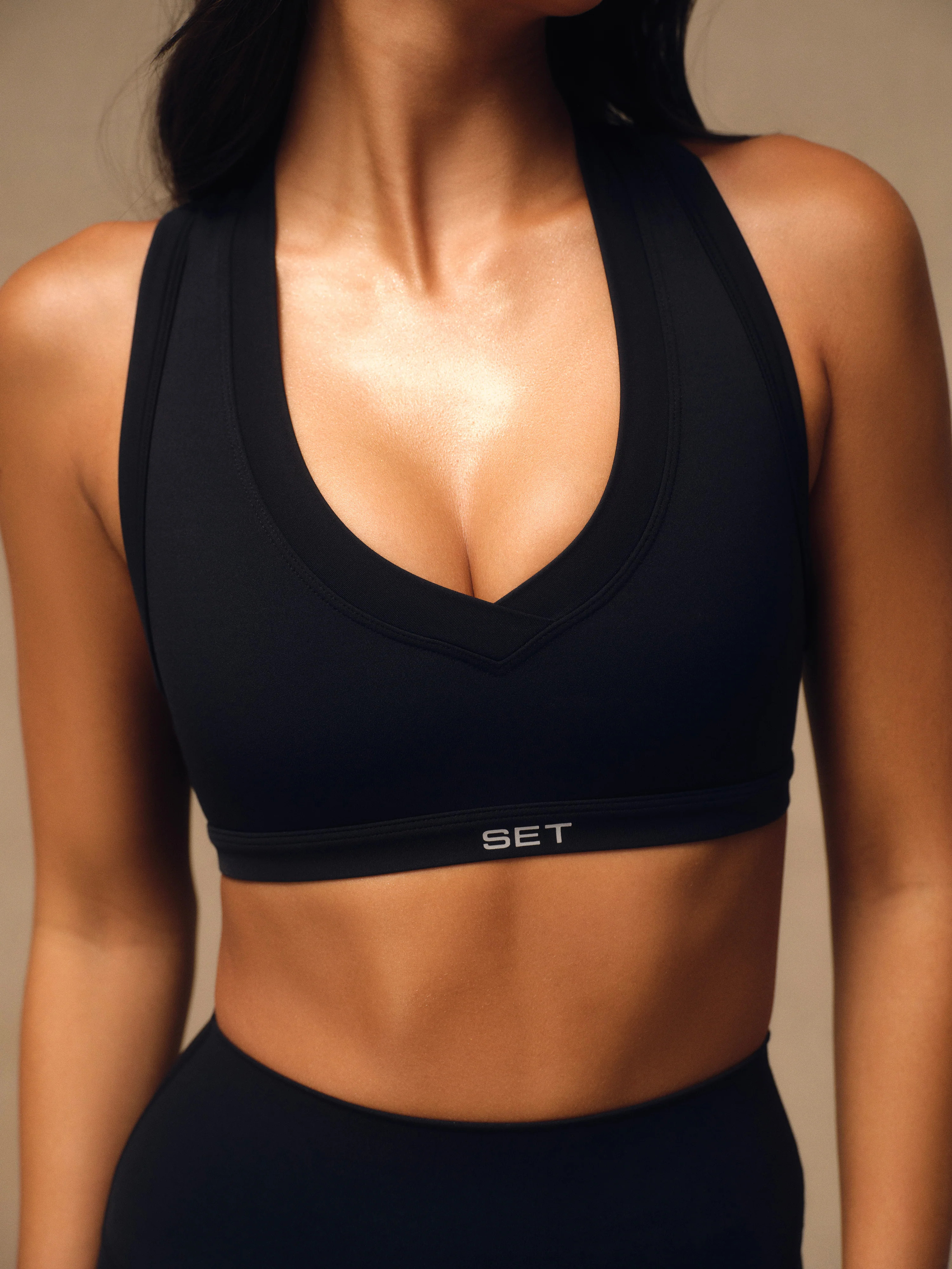 AERALINE\u2122 BREATHE LA BRA - ONYX | SET Active