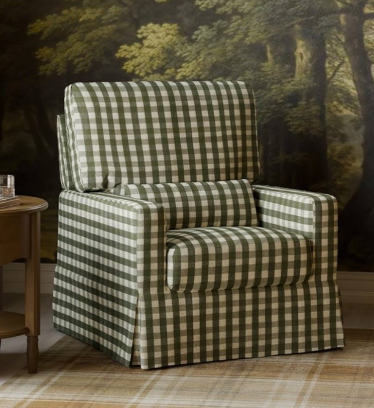 One of those pieces you'll appreciate every single day. ✨ This swivel glider combines comfort, function, and timeless style, making it perfect for nurseries, reading corners, living rooms, and cozy spaces throughout the home. The smooth swivel motion and supportive design create the perfect spot for feeding, rocking, reading, relaxing, or simply unwinding after a long day. 

A beautiful investment piece that blends seamlessly into your home long after the nursery years are over. 🌿

#LTKOver40 #LTKHome #LTKU