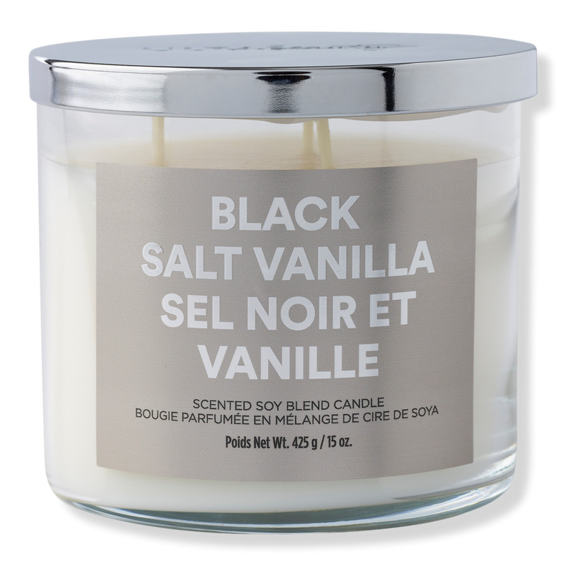 ULTA Black Salt Vanilla Scented Soy Blend Candle | Ulta Beauty | Ulta
