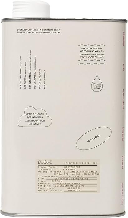 DedCool Liquid Laundry Dedtergent | Xtra Milk | Luxurious Fragrance Detergent | Removes Stains | ... | Amazon (US)