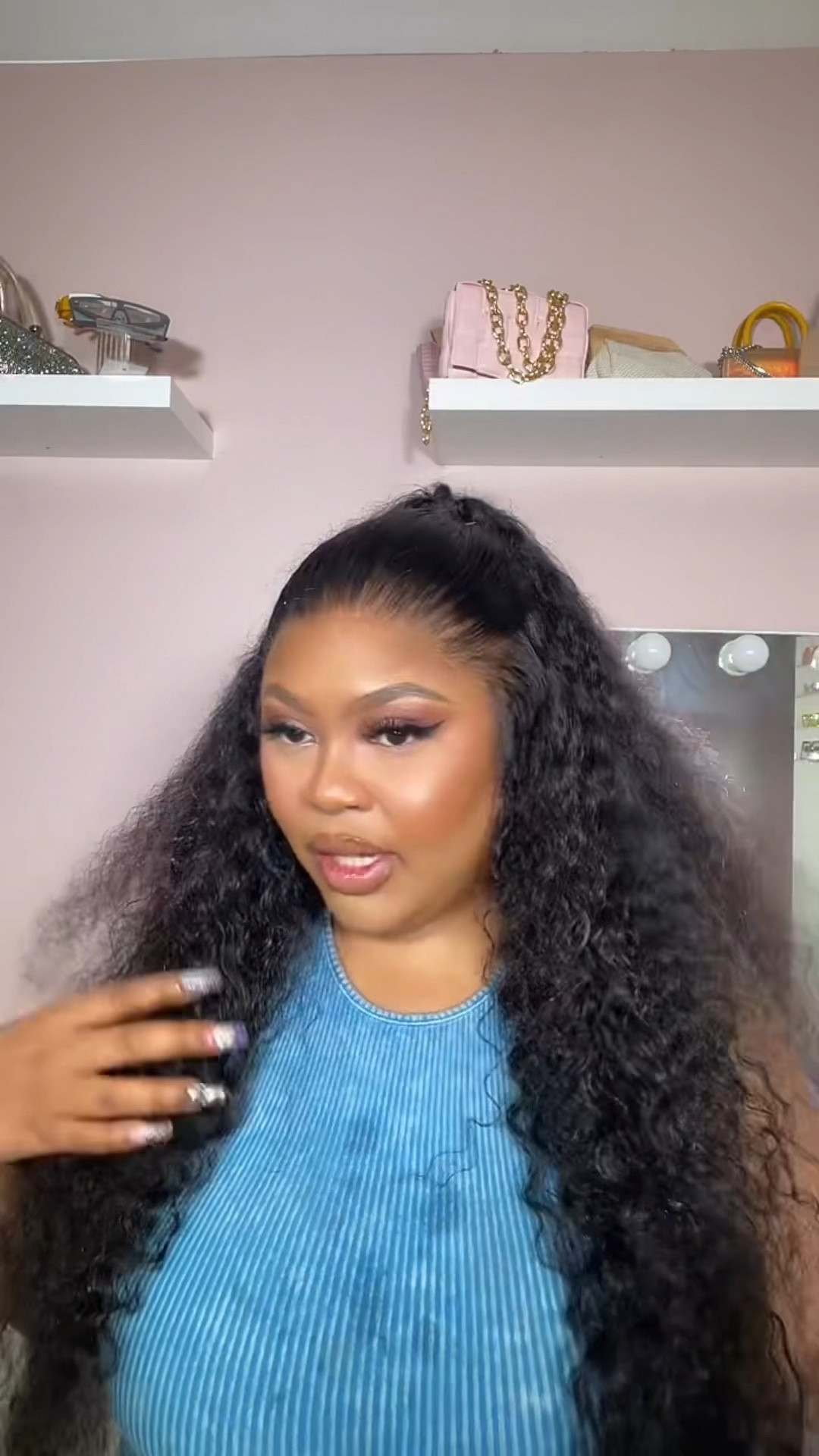 Curly kinky shein wig. 180% density 30” 

#LTKsalealert #LTKbeauty #LTKFind