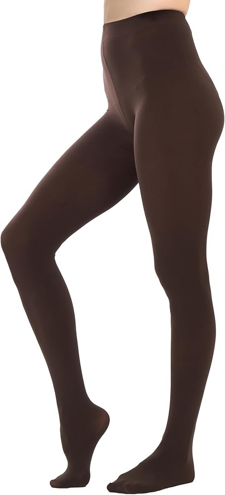 HeyUU Opaque Tights Footed Pantyhose, 80D with 29 Colors | Amazon (US)