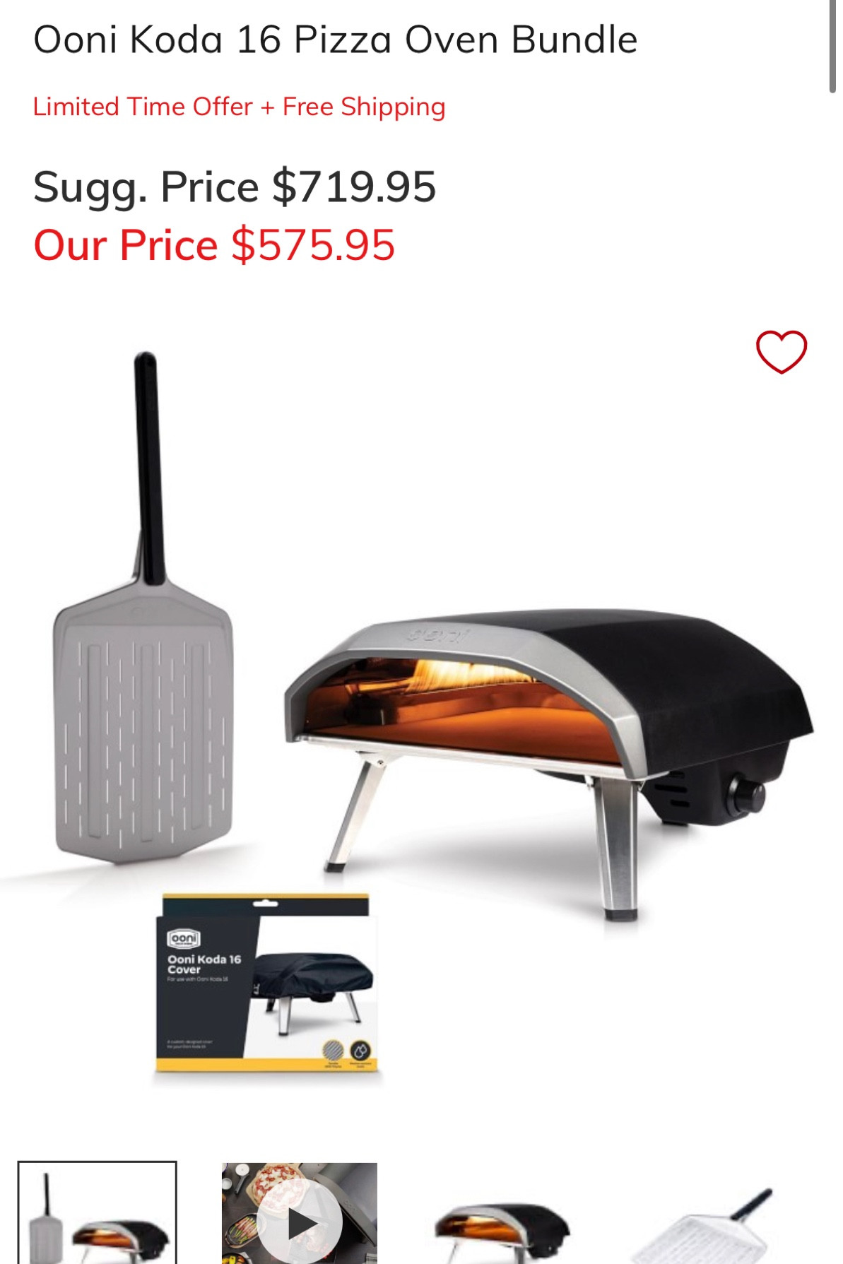 Our pizza oven is on sale for Black Friday!’ 

#LTKGiftGuide