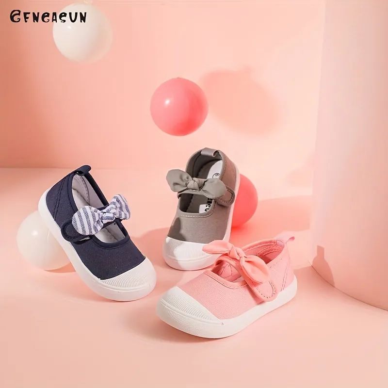 Toddler Kids Girl's Flat Shoes With Bowknot | Temu Affiliate Program