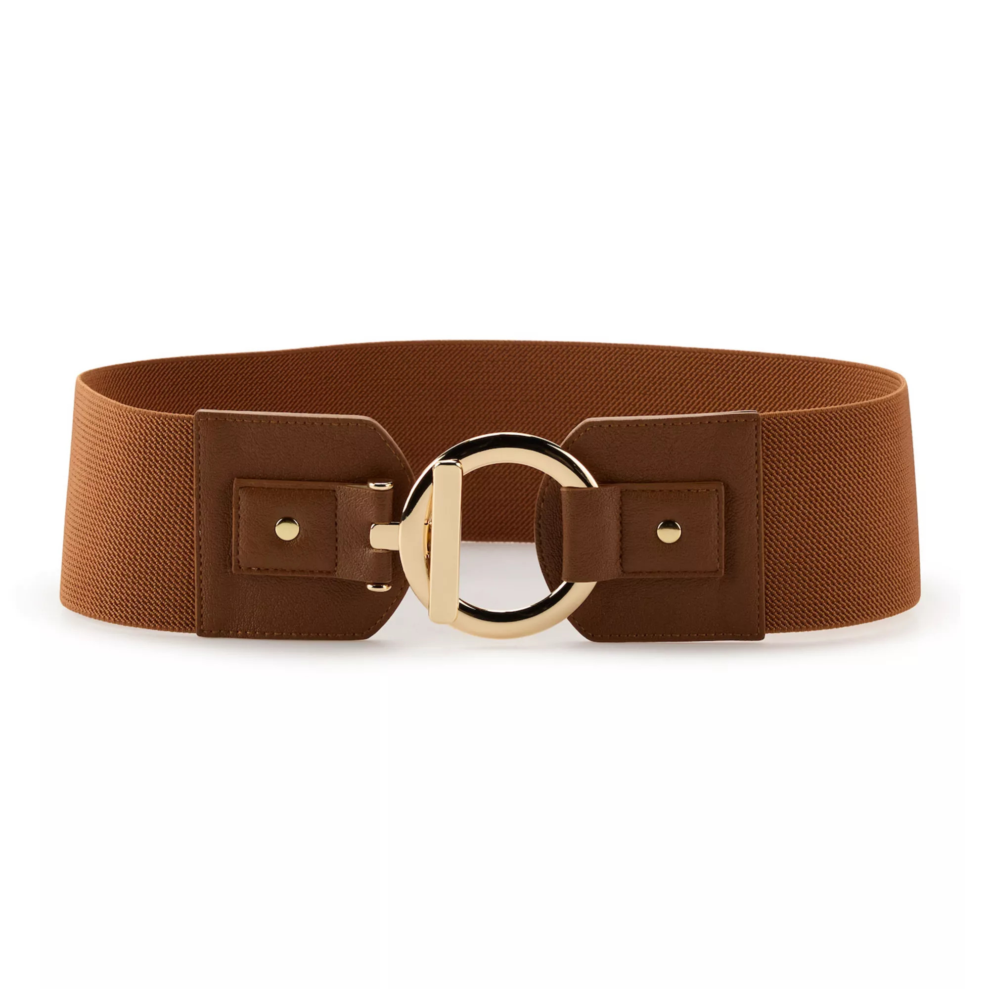 Women's Nine West Interlock Circle Stretch Belt | Kohl's
