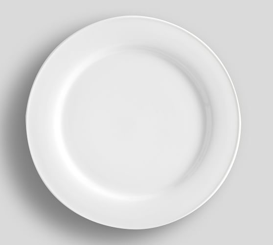 Great White Traditional Dinner Plate | Pottery Barn (US)