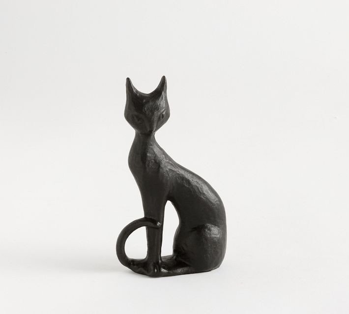 Sculpted Bronze Cat | Pottery Barn (US)