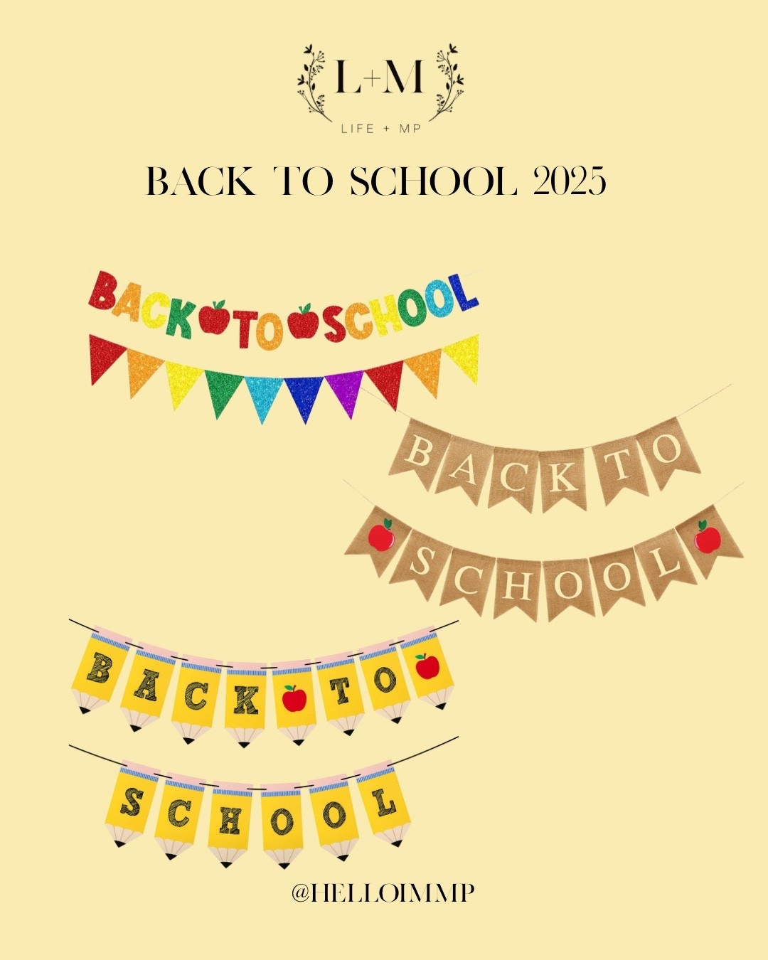 Back to school banners!

#LTKFamily #LTKHome #LTKKids