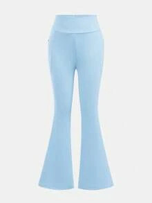 SHEIN Girlism Tween Girls High Waist Skinny Stretchy Casual Yoga Leggings With Pockets & Phone Ho... | SHEIN