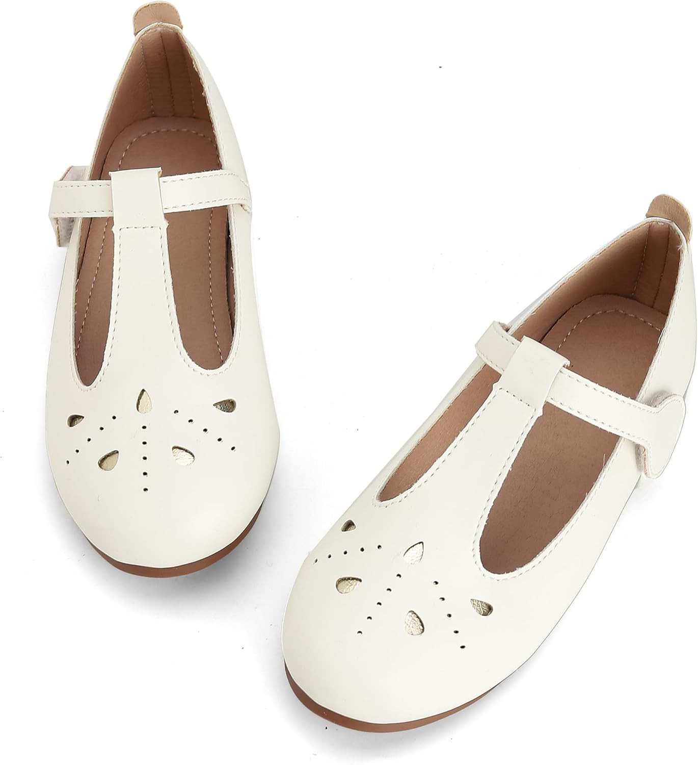 Toddler Girls Ballet Flats Mary Jane Dress Shoes for Baby Little Kids Girl | Amazon (US)