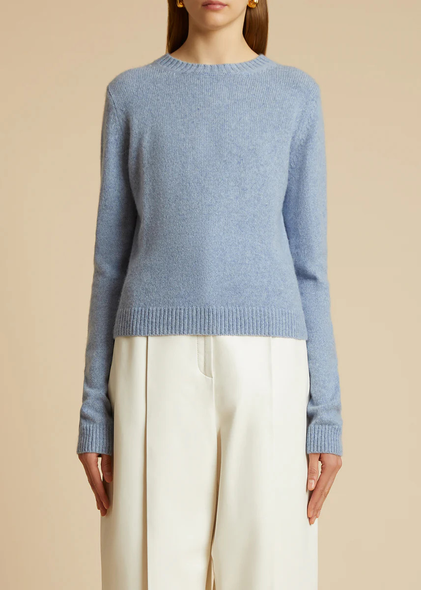 The Diletta Sweater in Polar | Khaite