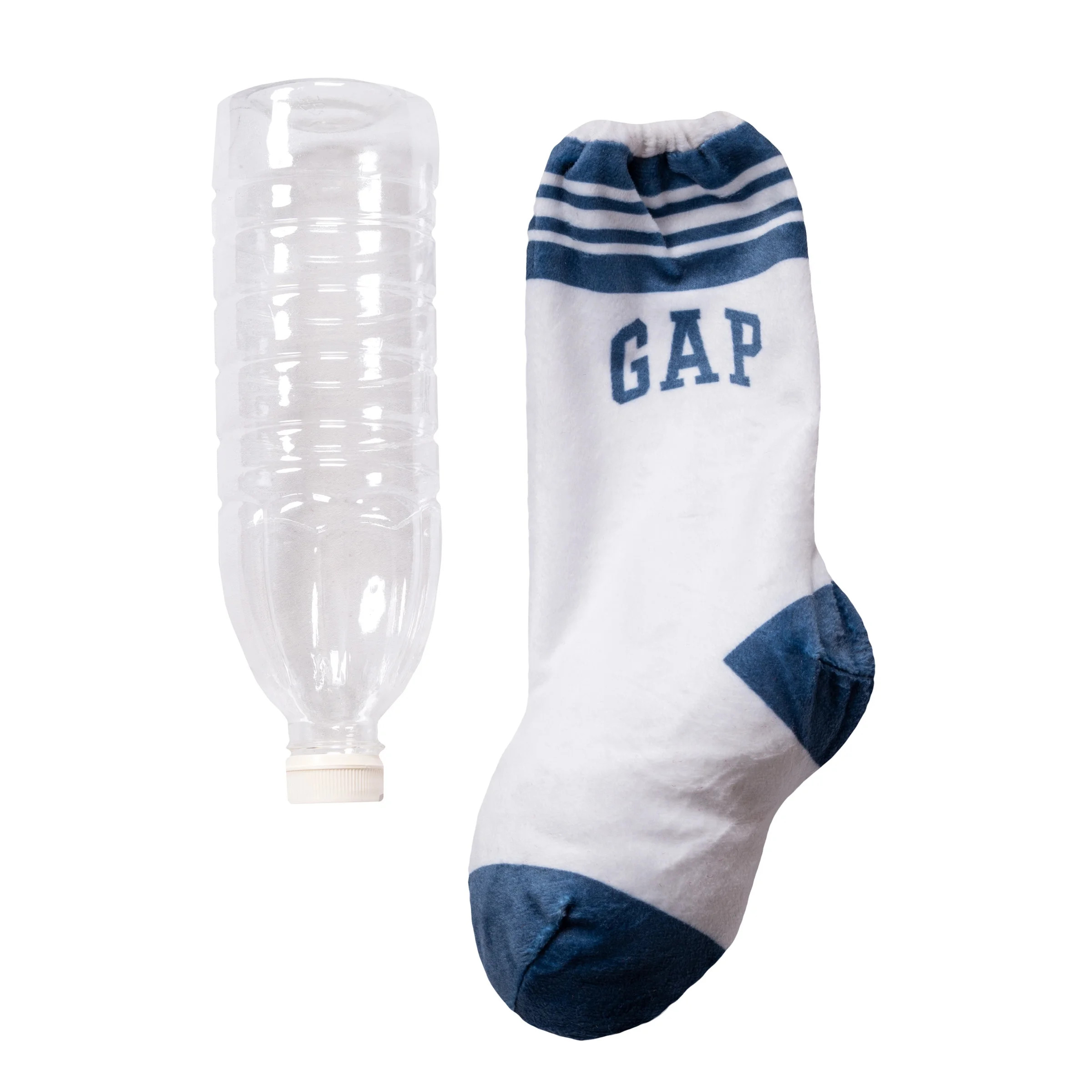 Gap Pet, Dog Toys, Plush Sock with Water Bottle Gap Pet Toy, White, OS - Walmart.com | Walmart (US)