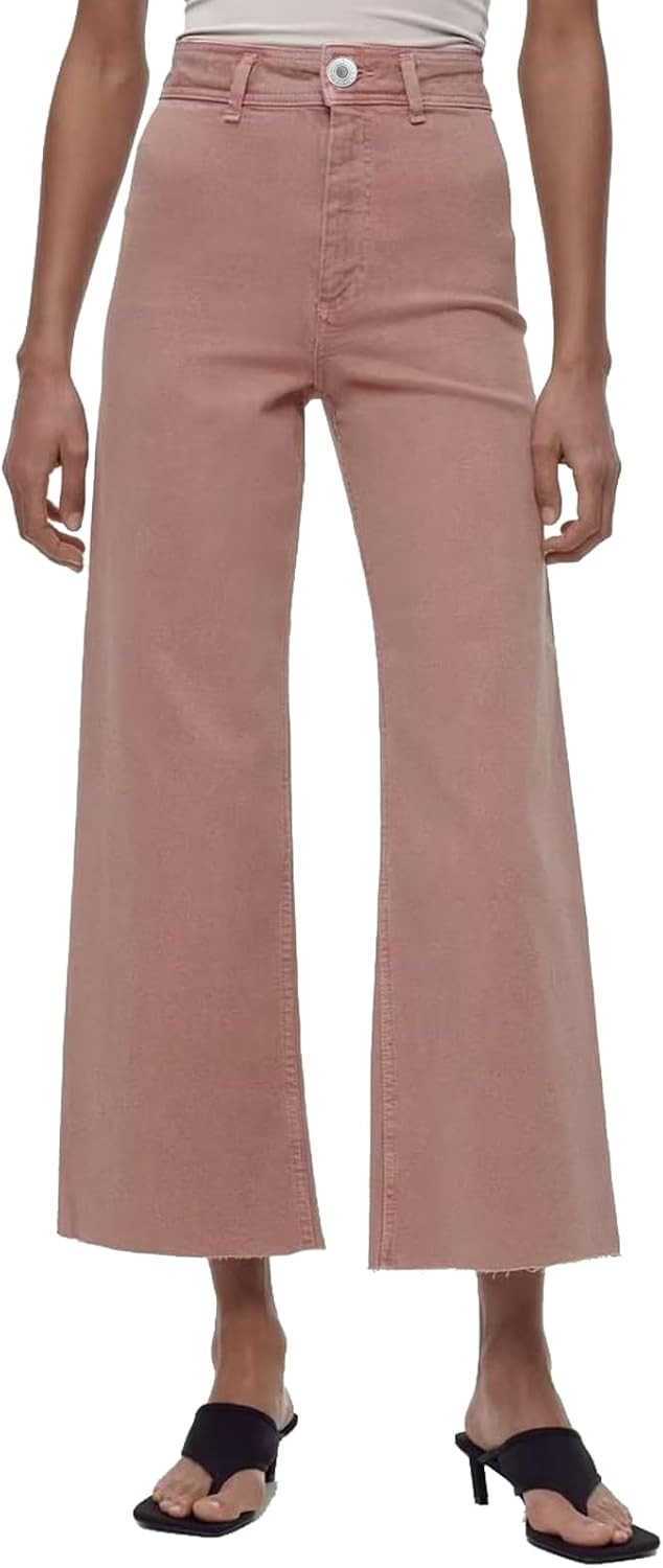 Women's Wide Leg Jeans High Waisted Stretchy Trendy Casual Versatile Work Denim Pants Trousers 2025 | Amazon (US)