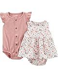 Simple Joys by Carter's baby-girls 2-pack Sleeveless RompersRomper | Amazon (US)