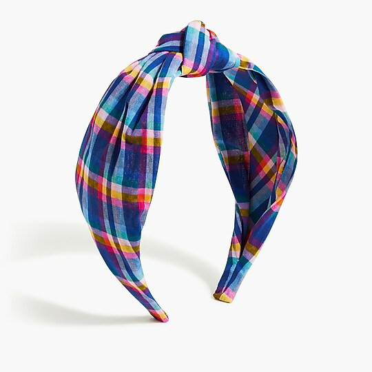 Printed knot headband | J.Crew Factory
