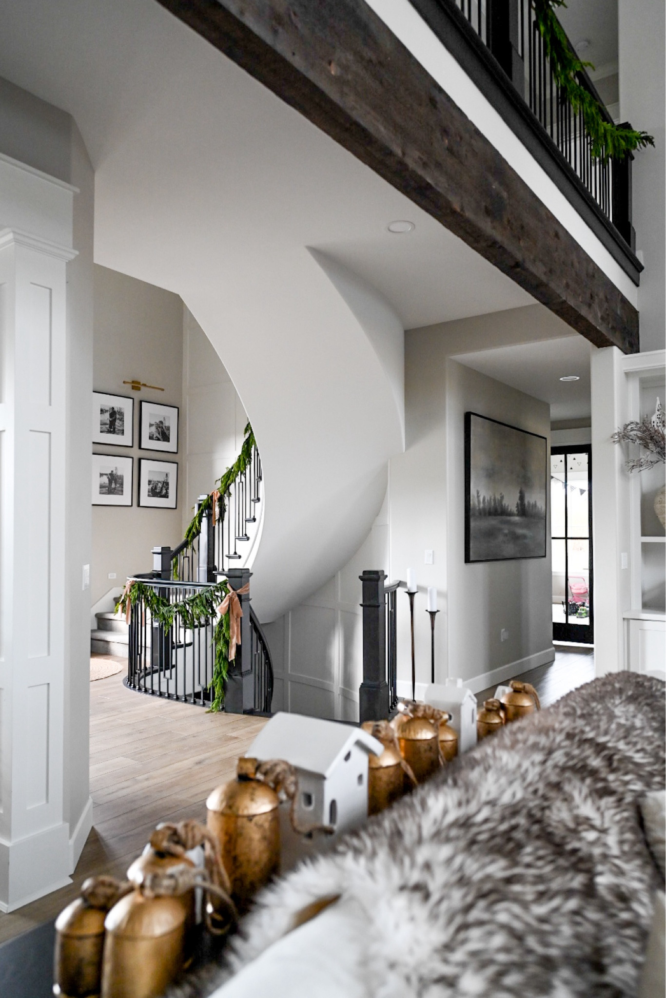 Shop my staircase garland while still in stock! I used the extra long and was a breeze hanging. 

Garland. Holiday decor. Staircase garland 

#LTKSeasonal #LTKhome #LTKHoliday