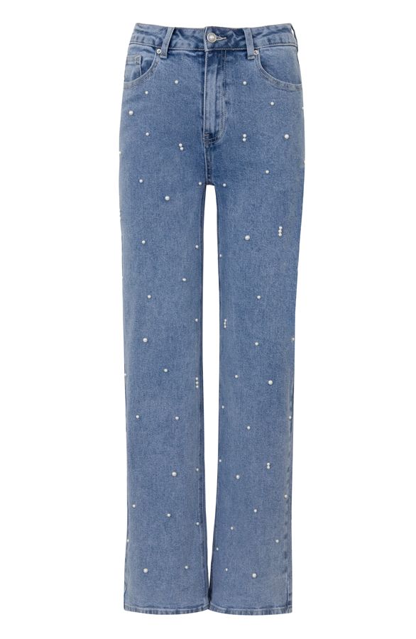 Limited Pearl Jeans High Waisted | Fashionmusthaves.nl | The Musthaves (NL)